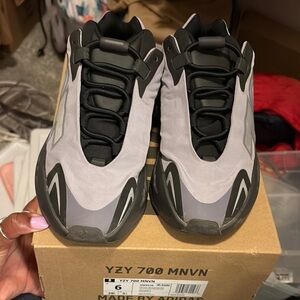 Yeezy Kids Sneakers - Black and Gray